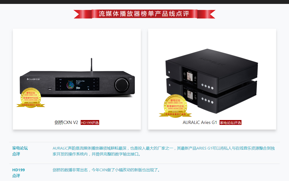 2018-2019年度影音推薦產(chǎn)品獎-家電論壇與HD199論壇歲末聯(lián)手打造_16